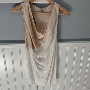 Silk linen tee by Bordeaux